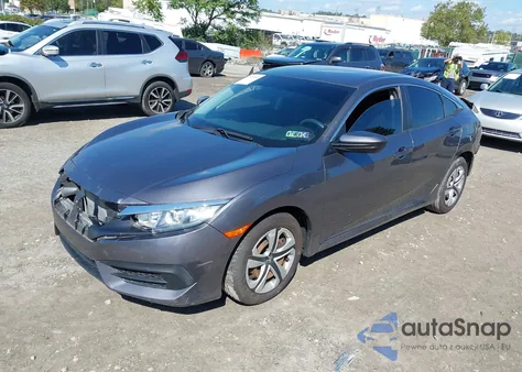 2016 Honda Civic Lx from USA, damaged, VIN 19XFC2F56GE239294